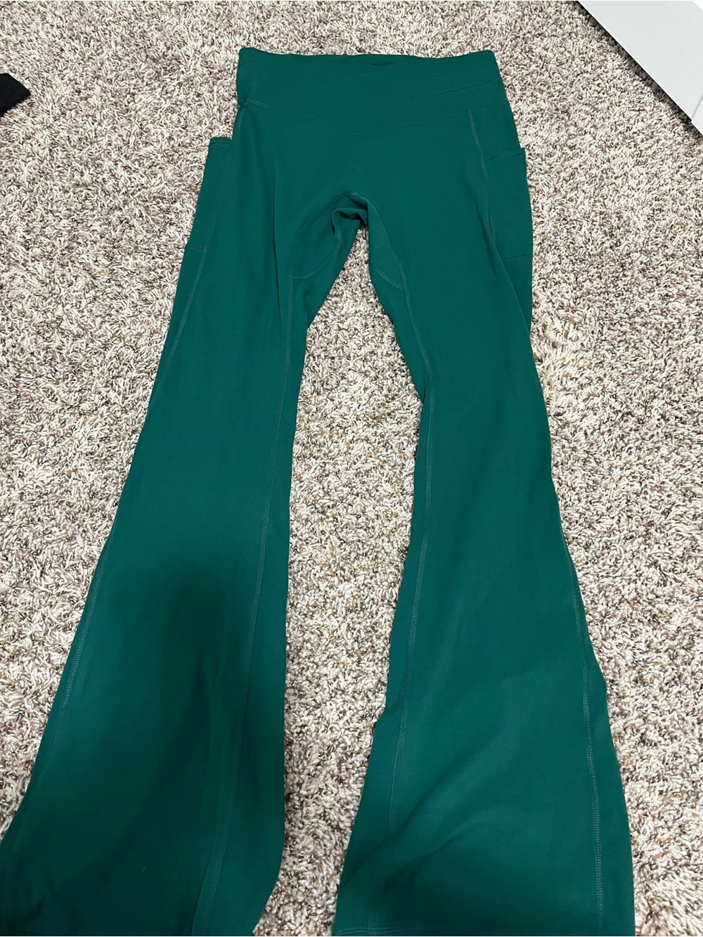FP Movement by Free People Emerald Green Flare Leggings